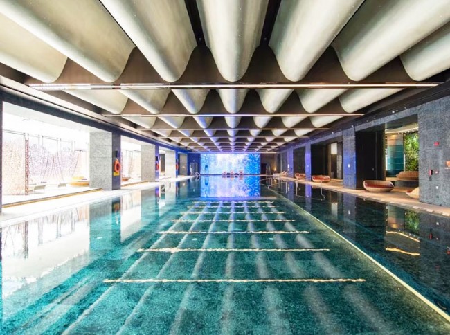 上海网站建设西安W酒店泳池
